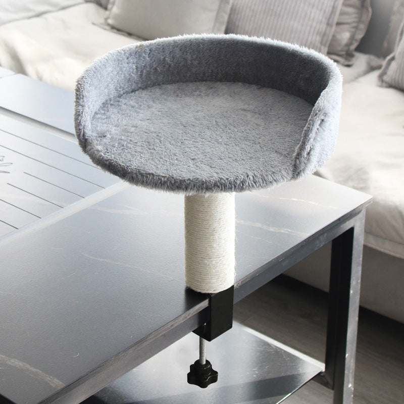 Clip-on desk cat bed and climbing perch, additional product photo