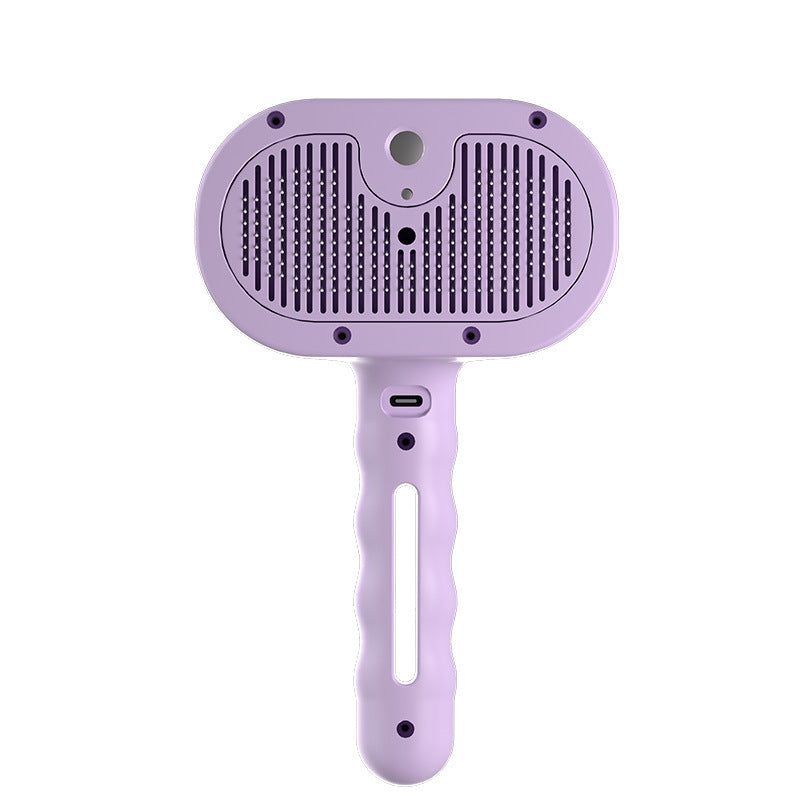 Double-Ended Spray Grooming Comb with Stainless Steel Pins