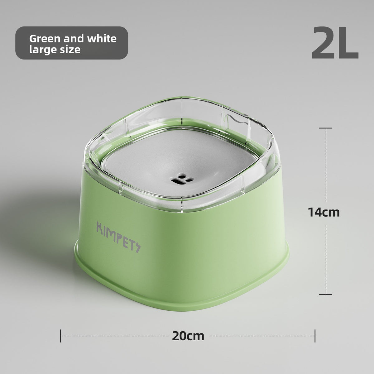 Non-Spill Floating Water Bowl for Dogs with Splash-Proof Design and Filter Pack Options