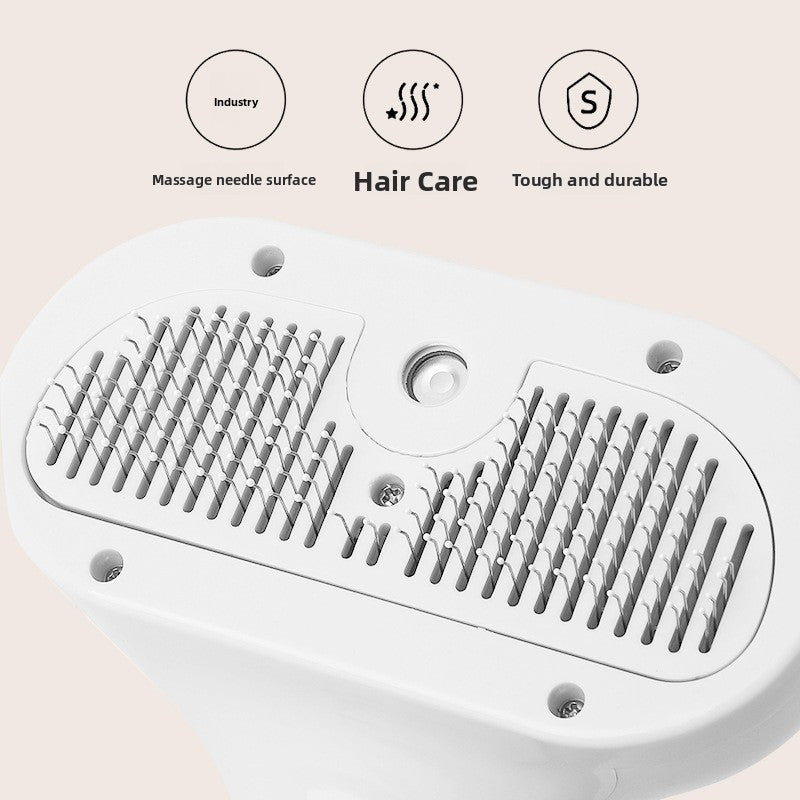 Self-Cleaning Steam Pet Brush for Cats and Dogs, Anti-Static