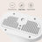 Self-Cleaning Steam Pet Brush for Cats and Dogs, Anti-Static