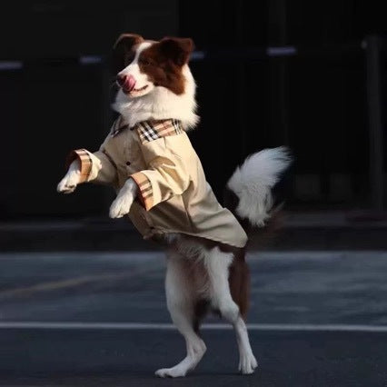 Khaki shirt for large dogs, in Khaki, sizes Small to 3XL, image 2