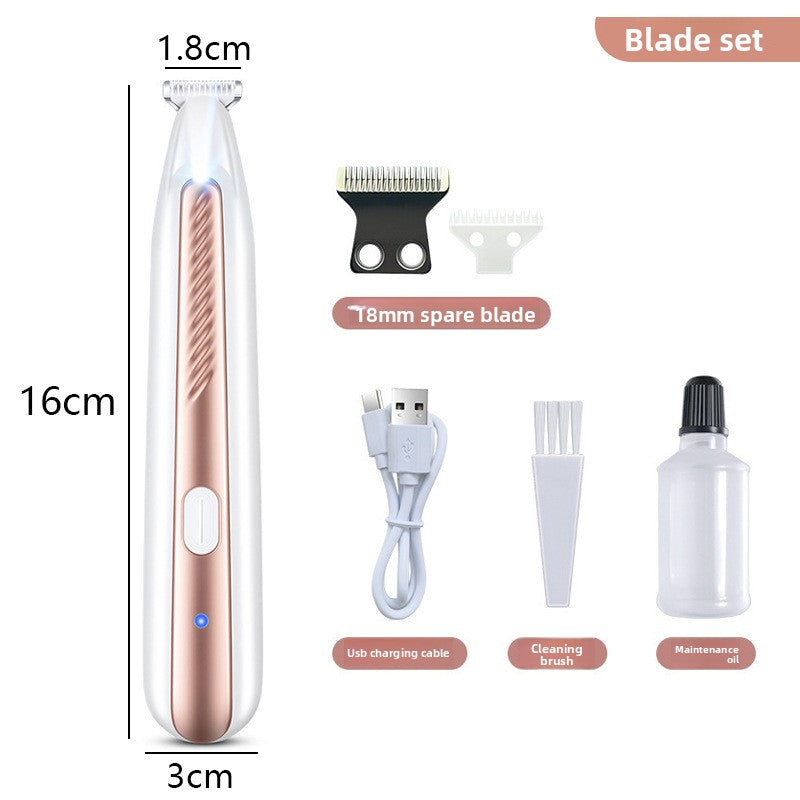 Silent Rechargeable Mini Paw Trimmer for Dogs and Cats