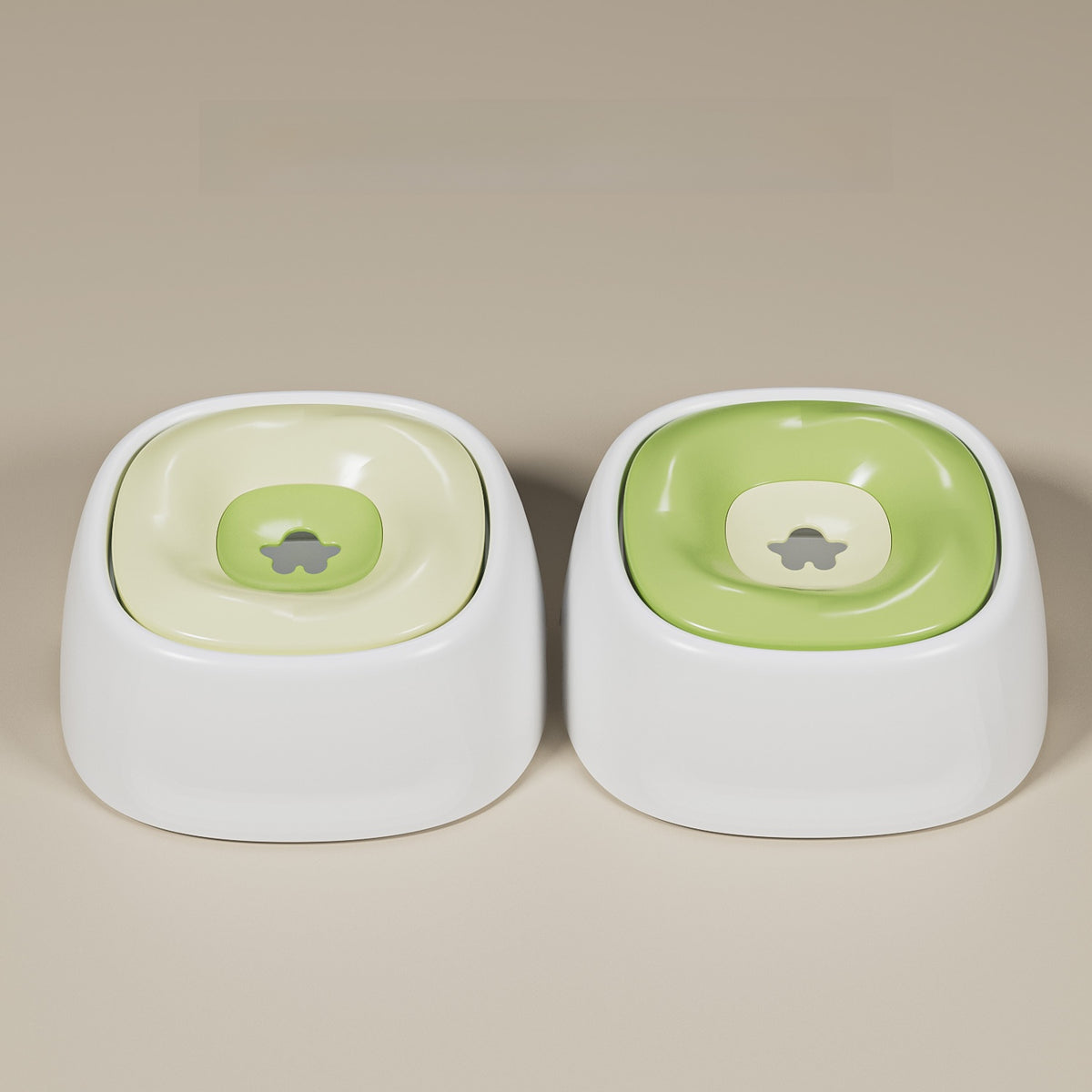 Non-Spill Floating Water Bowl for Dogs with Splash-Proof Design and Filter Pack Options