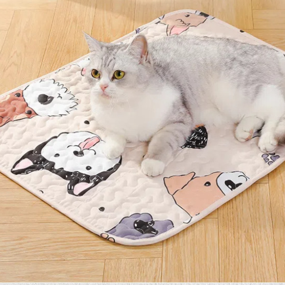 Soft printed washable pet mat for dogs and cats, photo 2 of 42