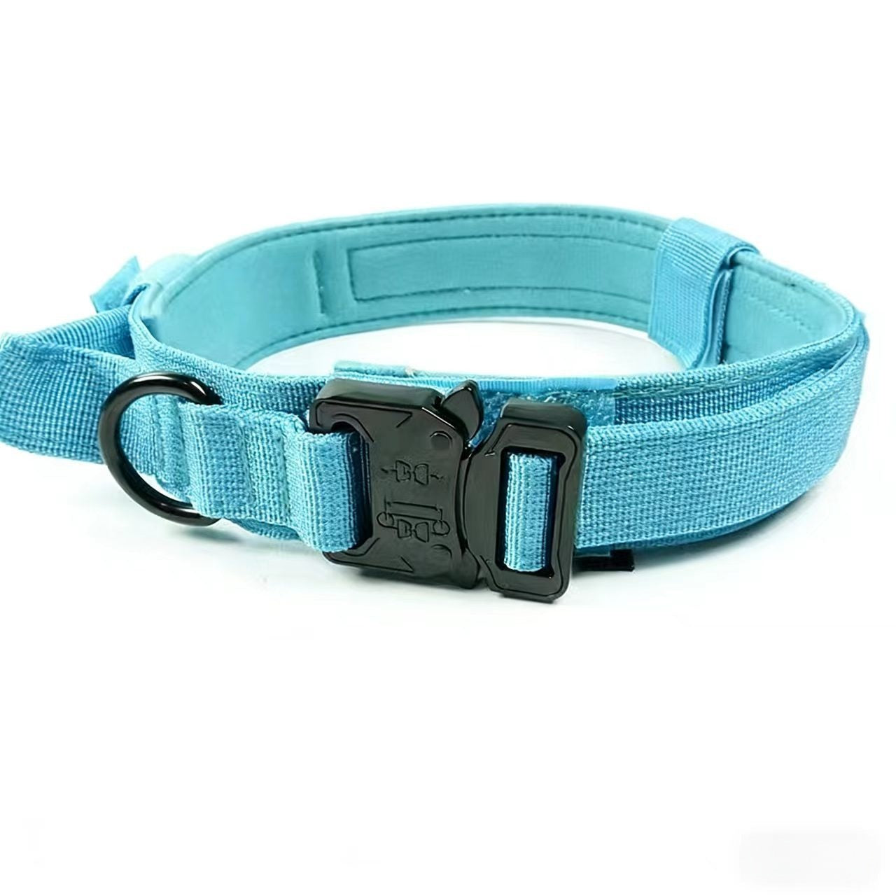 Tactical nylon dog training collar with control handle, product image 22