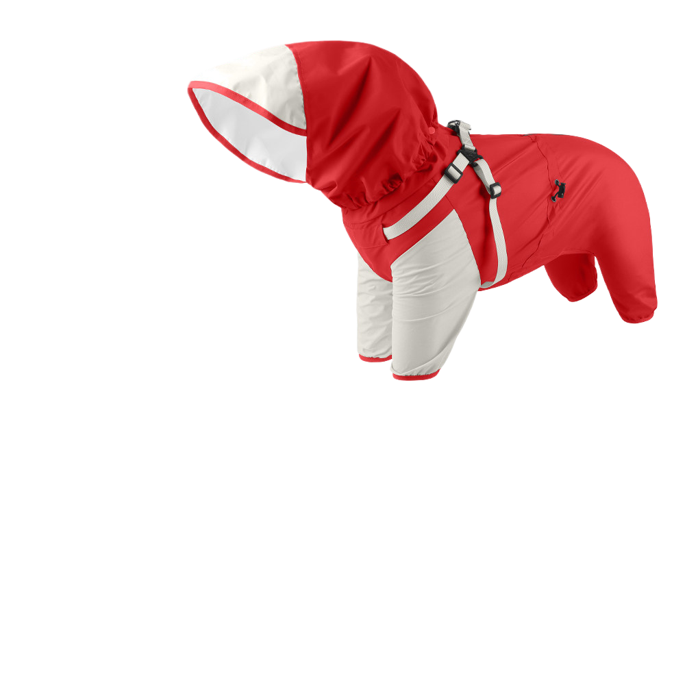 Four leg waterproof dog raincoat, available in 4 colours, sizes Small to 3XL, image 26