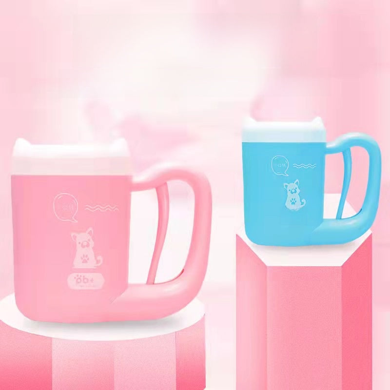 Silicone Dog Paw Washer Cup, Portable Muddy Paw Cleaner