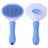 Self-Cleaning Fine-Tooth Dematting Comb for Dogs and Cats