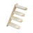 Solid wood wall-mounted cat climbing steps with sisal rope, photo 5