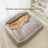 Plush Bolster Sofa Bed for Dogs and Cats, Washable Thermal Nest