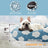 Round printed pet bed with raised sides, photo 2 of 28