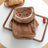 Hooded plush gingerbread man Christmas costume for cats and dogs