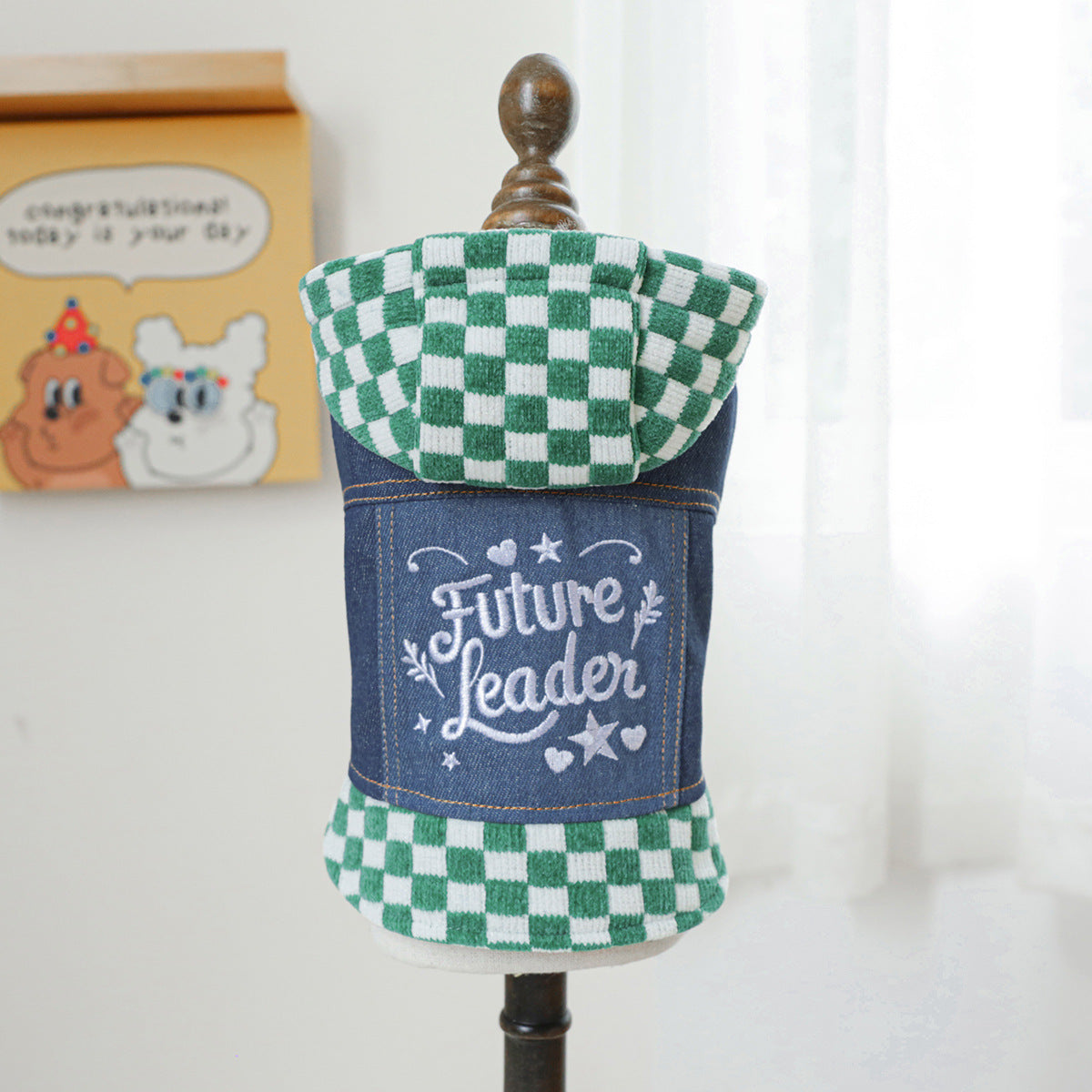 Denim jacket for small dogs and cats, available in 15 colours, image 42
