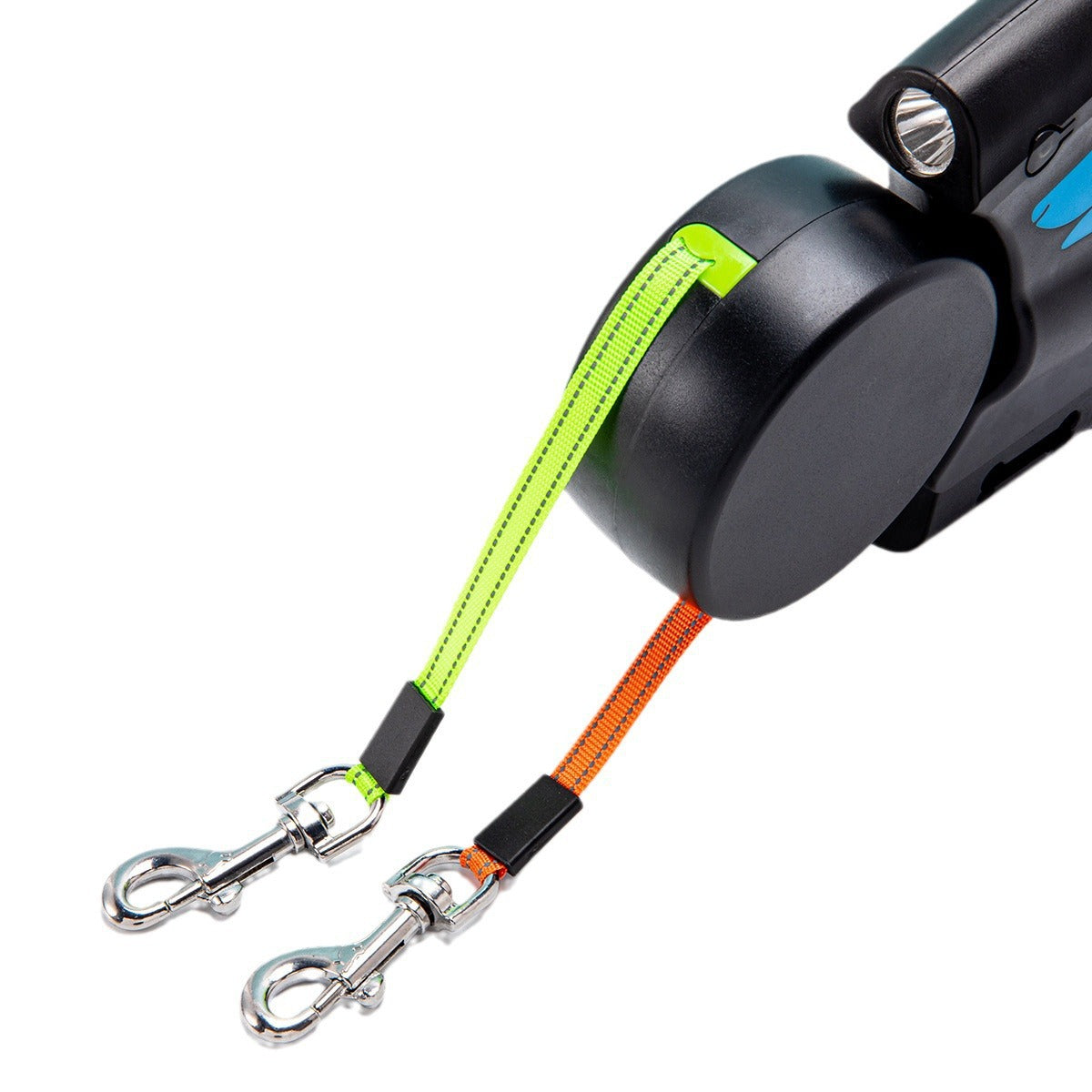 USB rechargeable retractable dog lead with LED torch, product image 5