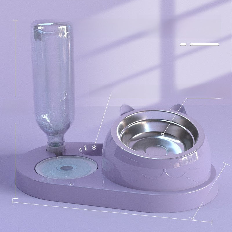 Automatic Pet Food and Water Bowl