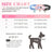 Rhinestone heart PU leather collar for cats and small dogs, product image 2