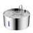 7L Stainless Steel Pet Water Fountain with Quiet Pump and Multiple Spout Styles