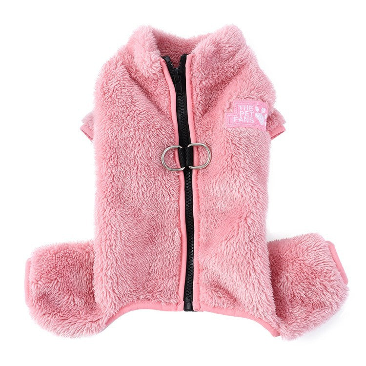Fleece lined cable knit dog jumpsuit, available in 12 colours, image 50
