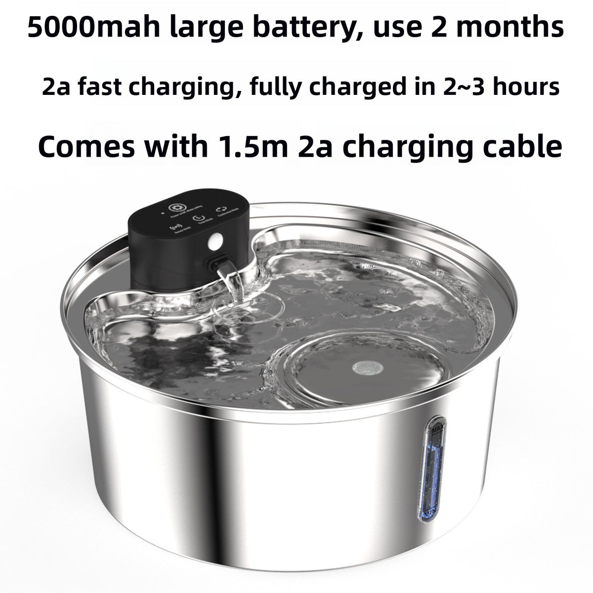 Stainless Steel Pet Water Dispenser