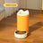 Automatic Gravity Pet Food Feeder and Water Dispenser in Yellow, Blue or Pink with Bell