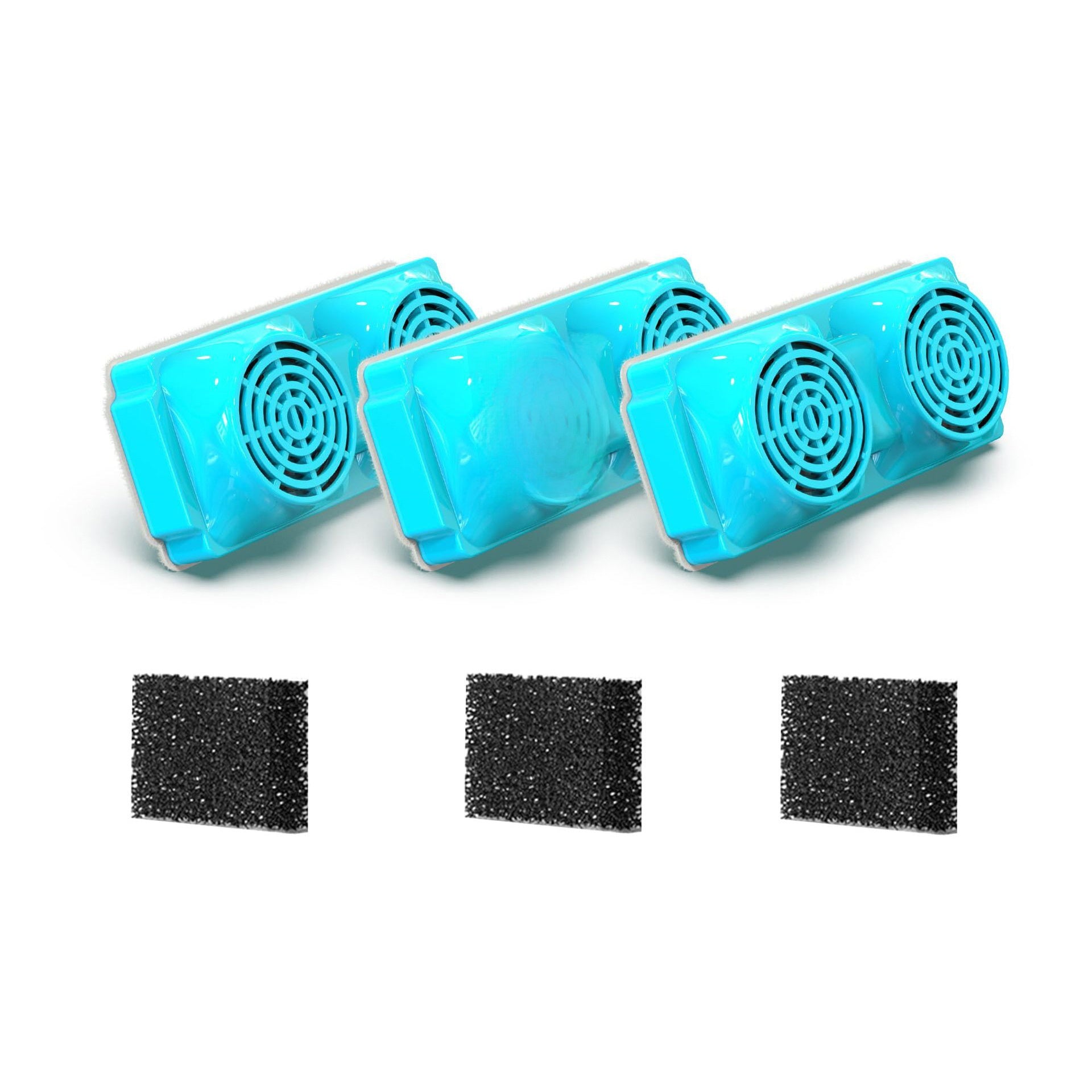 Replacement filters for a wireless sensor pet fountain, product overview photo