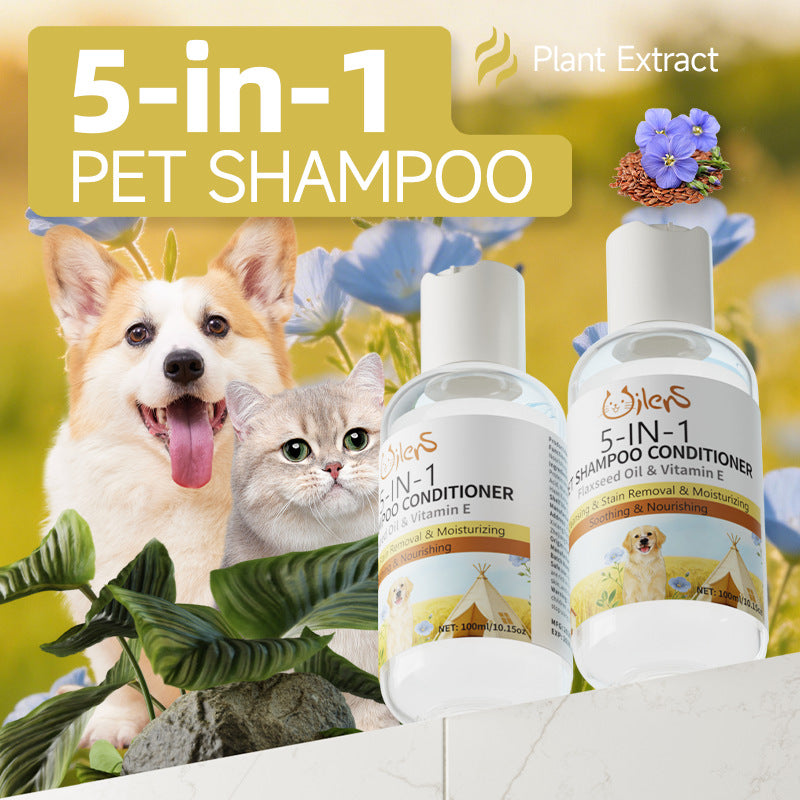 Pet Shampoo 100ml with Rosemary, Jojoba or Ginseng Extracts