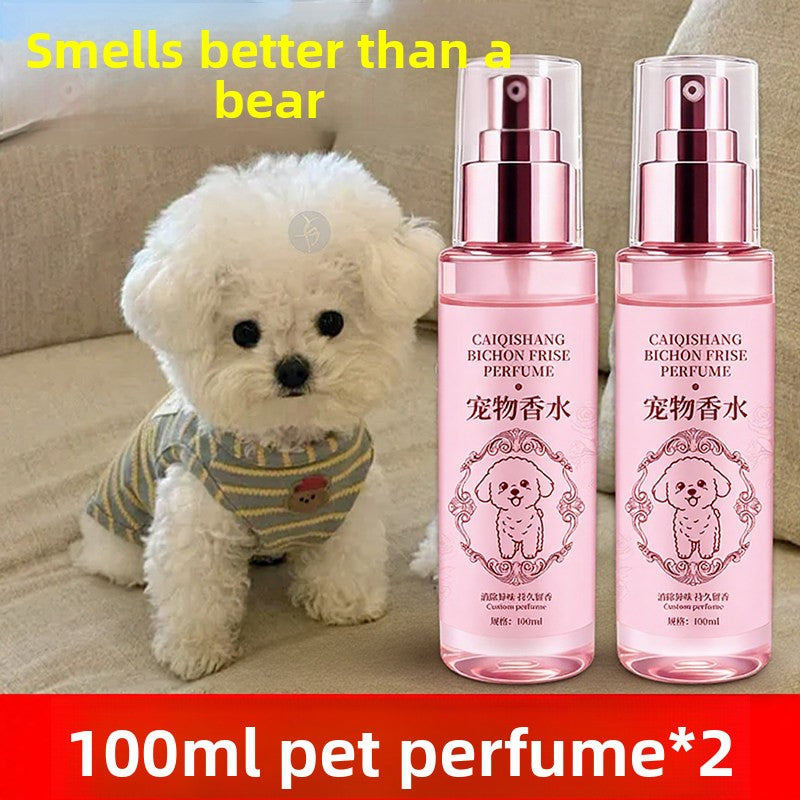 Long-Lasting Dog Perfume Spray with Plant Extracts
