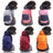 Soft hooded pet sweatshirt with pocket in Navy Blue, close-up detail