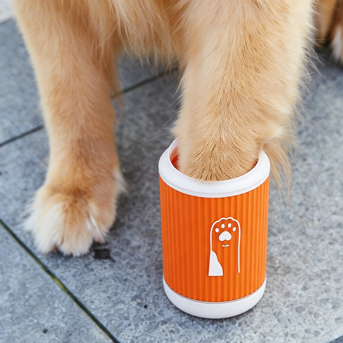 Manual Silicone Dog Paw Washer Cup for Muddy Paws, Three Sizes