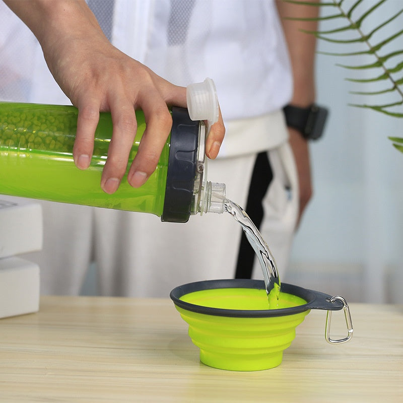 Portable Pet Food and Water Cup