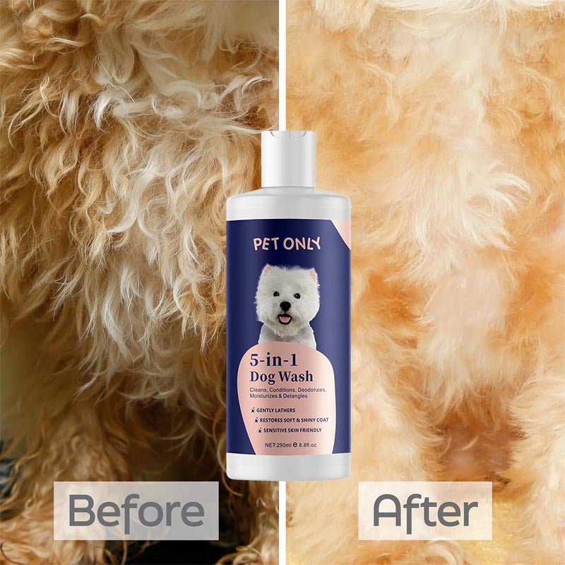 Dog Shampoo and Conditioner Bath Care Set, 4-in-1 to 6-in-1