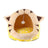 Semi-enclosed washable cat bed with cute animal print design, photo 32