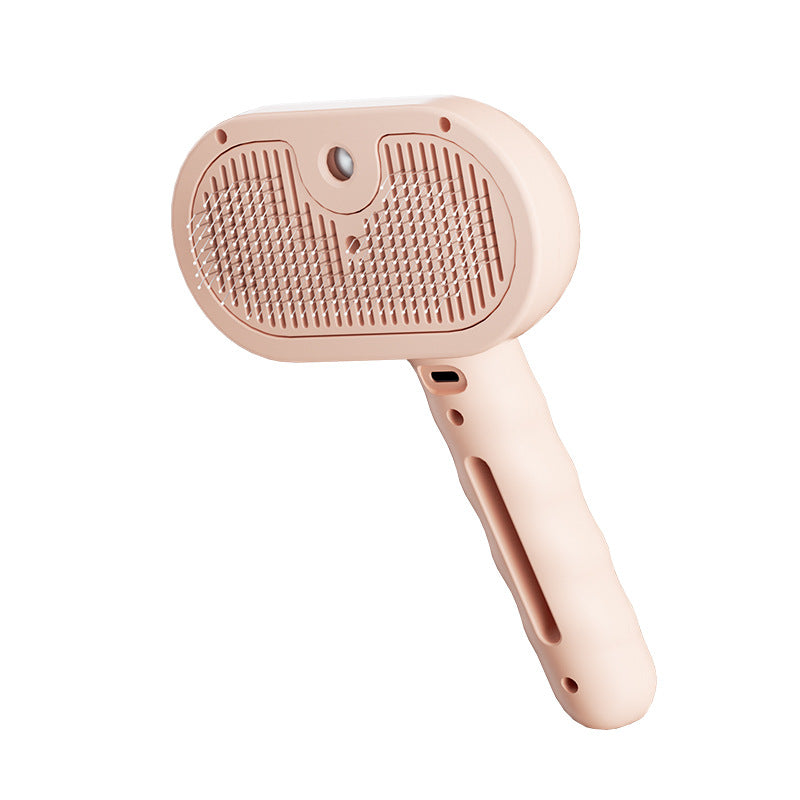 Electric Pet Hair Comb with Spray, Optional Dry Shampoo
