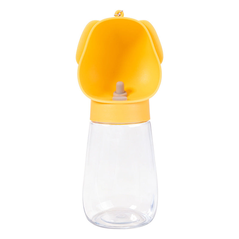 300ml dog travel water cup with press button, product image 3
