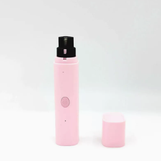 Mini LED Pet Nail Grinder, USB Quiet Claw Polisher for Small Pets