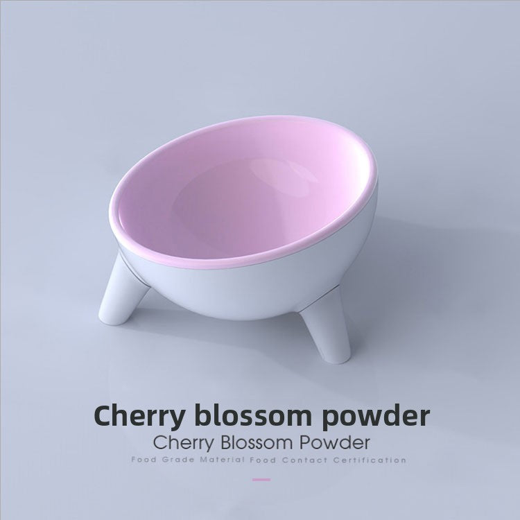 Anti-Tip Pet Feeding Bowl in Food-Grade PET Plastic with Ergonomic Design