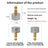 Replacement Steel Grinding Wheels for Small Pet Nail Care