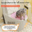 Cat Litter Box Training Kit with High Splash Guard Walls