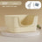 Extra Large Semi-Enclosed Cat Litter Box with Scoop, Thick PP