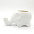 Ceramic Automatic Cat Water Dispenser with Elephant Design and Glass Bottle