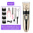 Ceramic Blade Pet Trimmer Kit with 8000 RPM Motor and Steel Combs