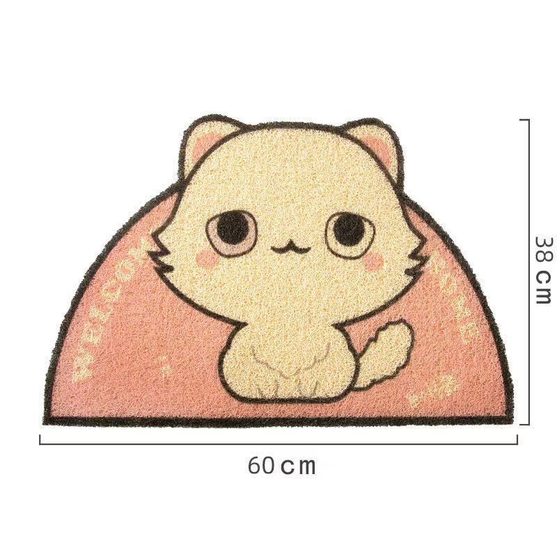 Coil Loop Cat Litter Trapping Mat, Washable Polyester Fibre