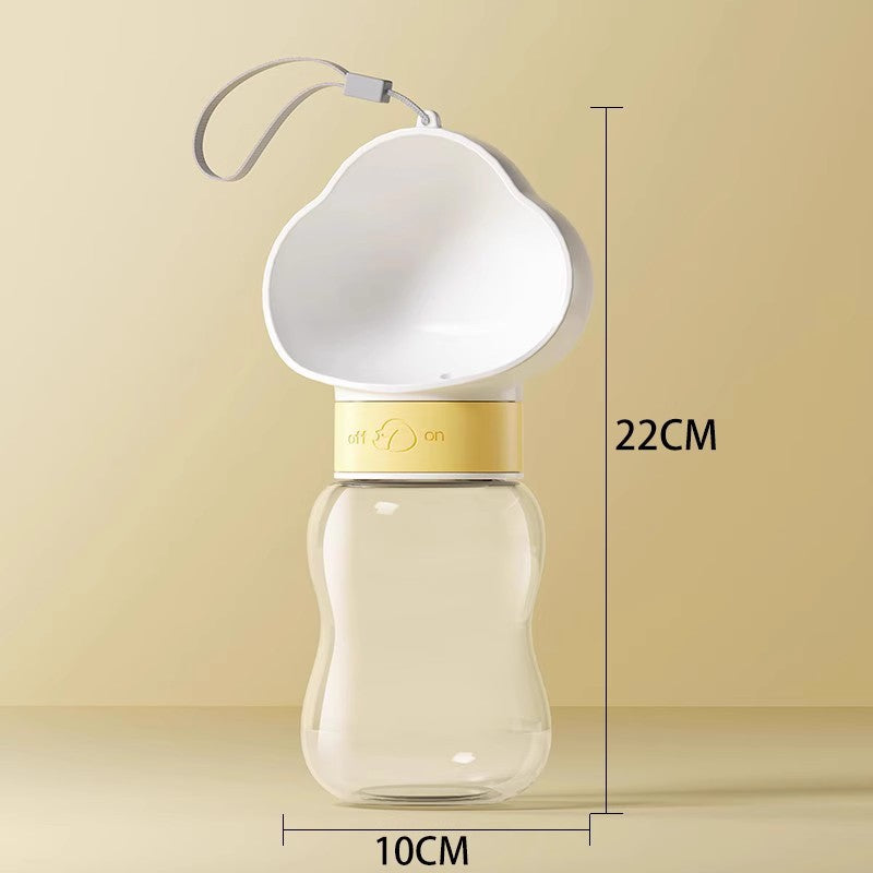 Portable water dispenser for puppies