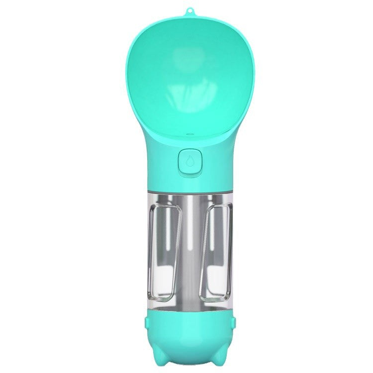Portable Dog Water Cup with Poo Bag Holder or Food Box