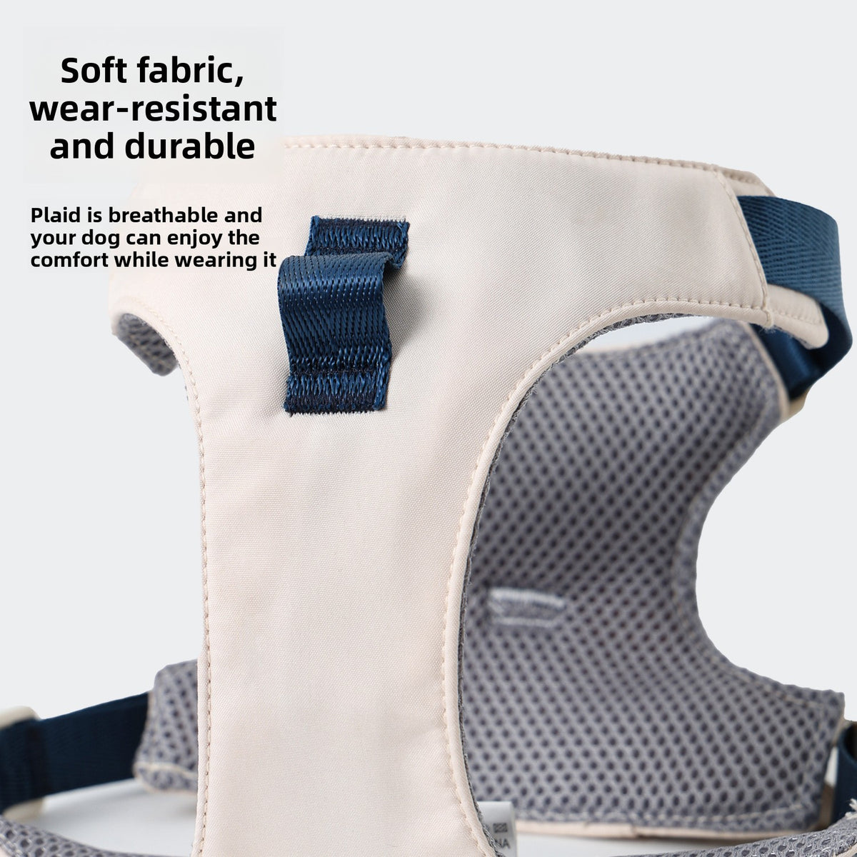 Water-resistant Oxford vest dog harness, ideal for everyday use