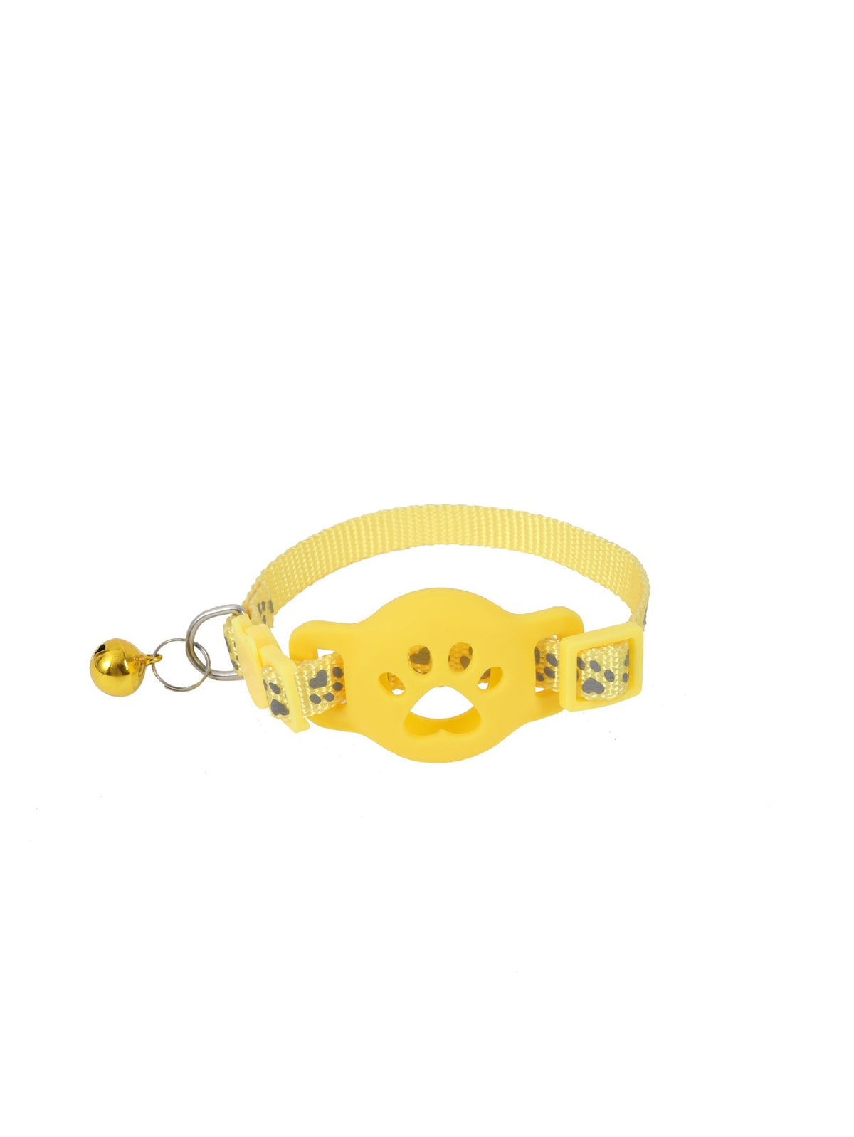Reflective breakaway cat collar with silicone AirTag case, tag not included, product image 10