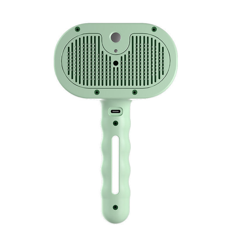 Spray Grooming Comb with Light for Dogs and Cats, Less Flying Hair