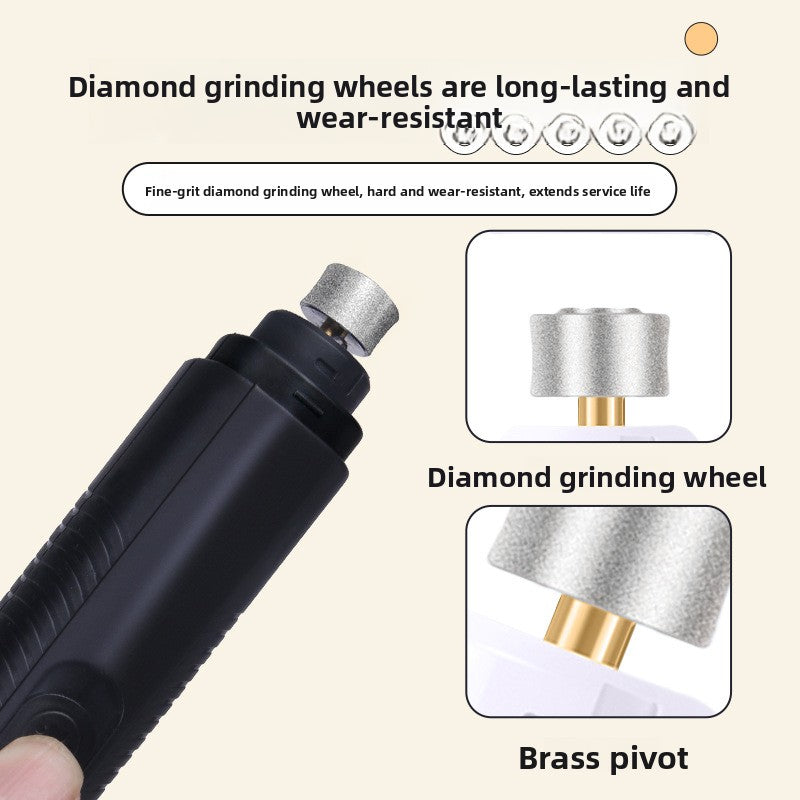 LED Pet Nail Grinder with Safety Guard for Dogs, Cats and Small Pets