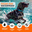 Soft knitted grey dog ear cover hood for noisy days, product image 2